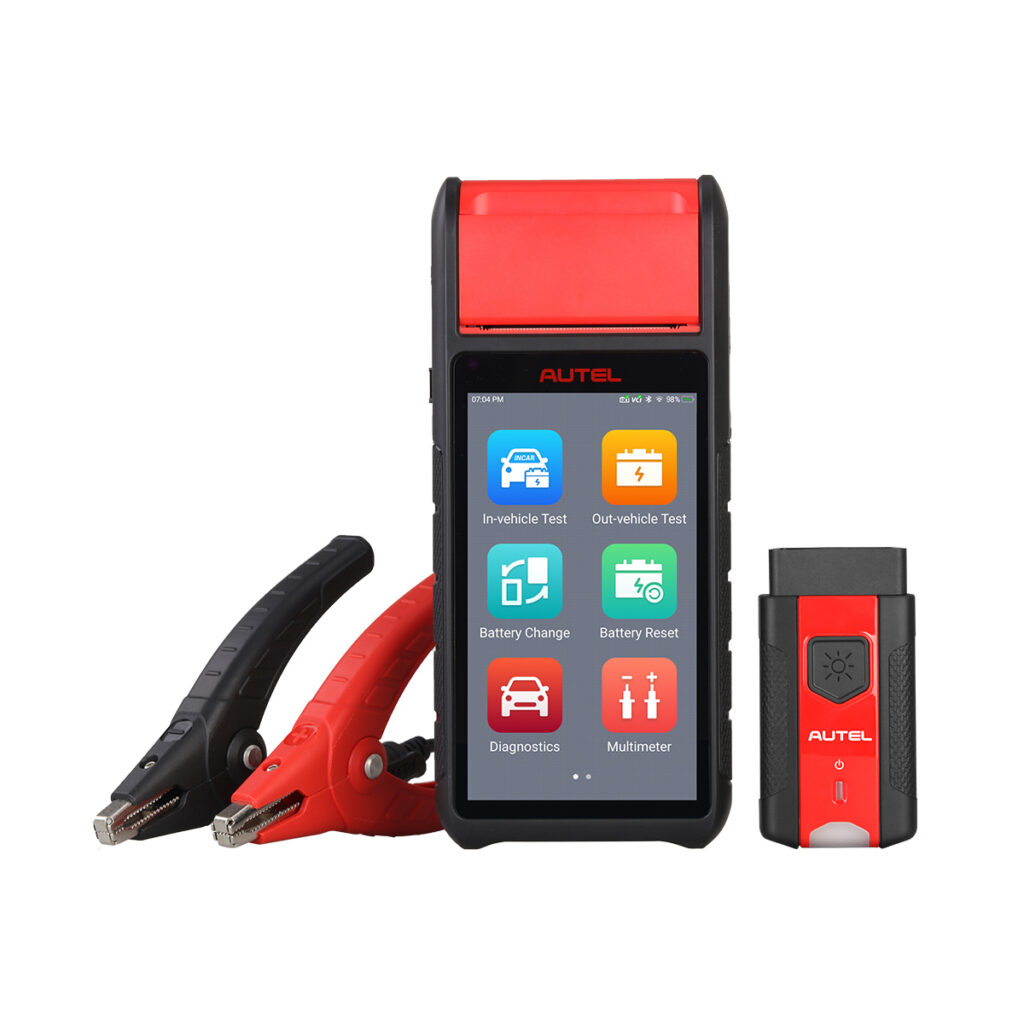 SCANNER AUTOMOTIVO PARA SISTEMAS ELÉTRICOS AUTEL MAXIBAS BT608 — foto 3 de 3