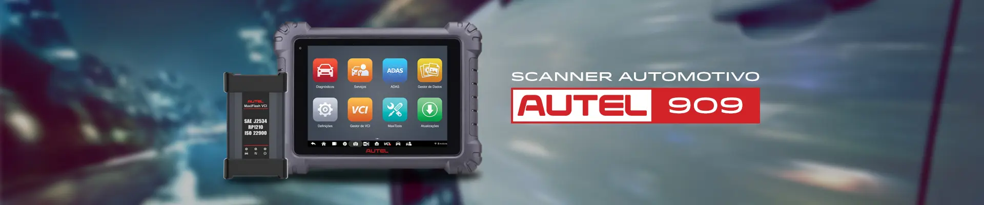Scanner automotivo Autel MaxiSYS 909