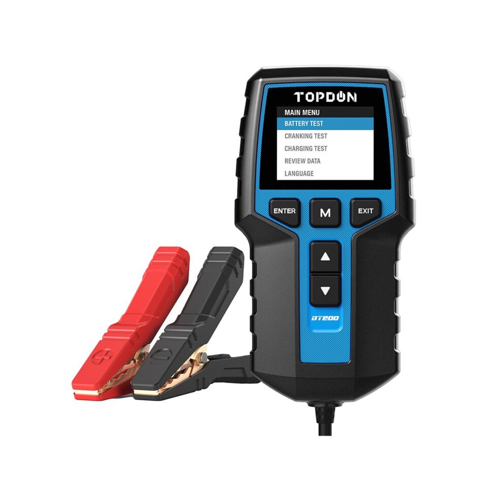 ANALISADOR DIGITAL DE BATERIA TOPDON BT200