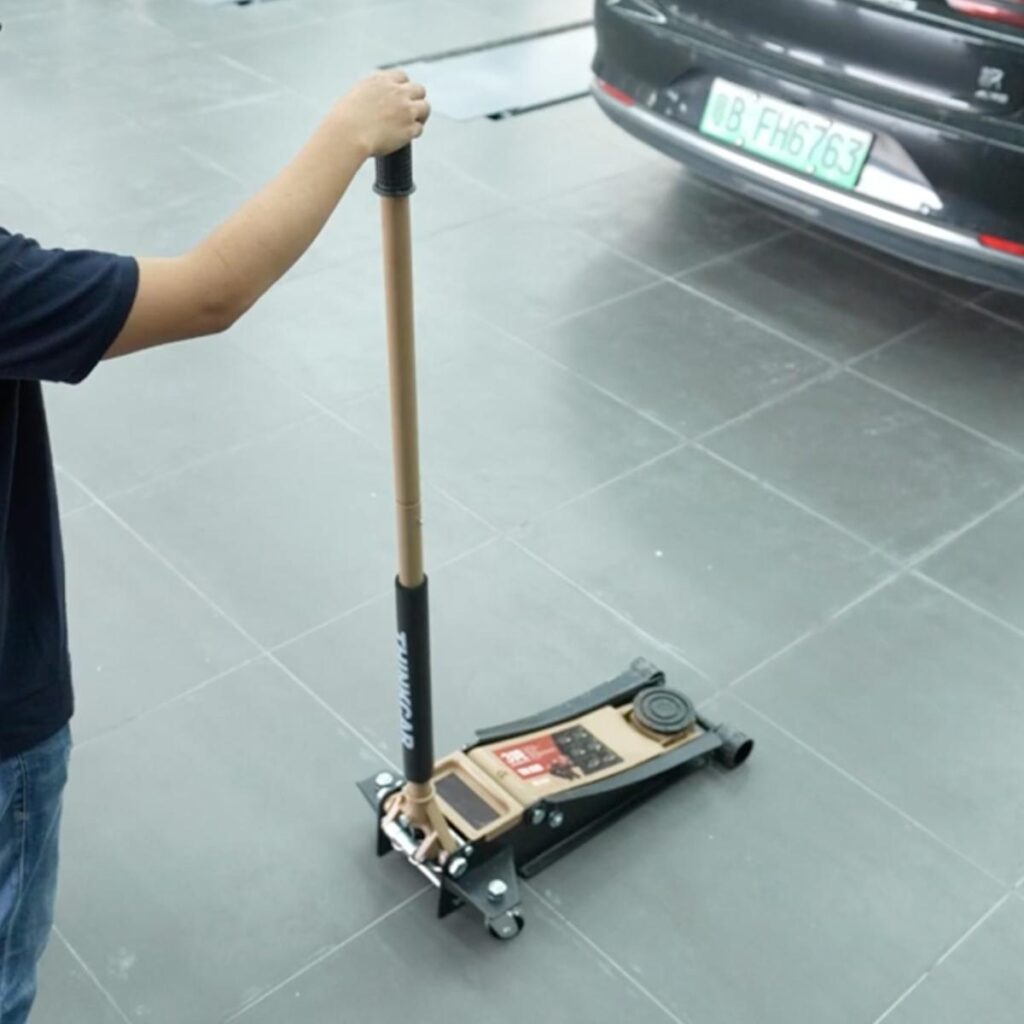 MACACO HIDRÁULICO TIPO PISO 4,0T THINKCAR TFJ 340 — foto 4 de 5
