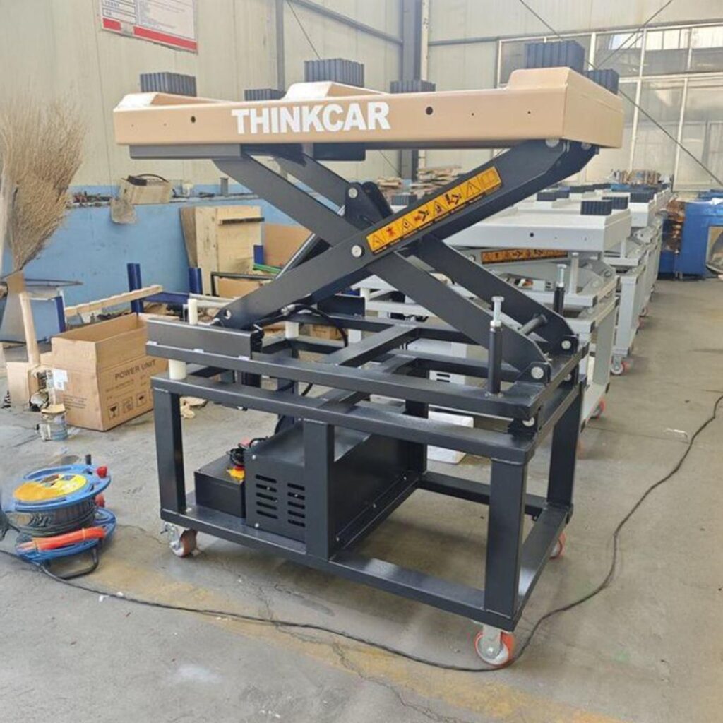 ELEVADOR ELETRO-HIDRÁULICO PARA PACOTES DE BATERIAS DE VEÍCULOS ELÉTRICOS THINKCAR TVL 515 — foto 2 de 6