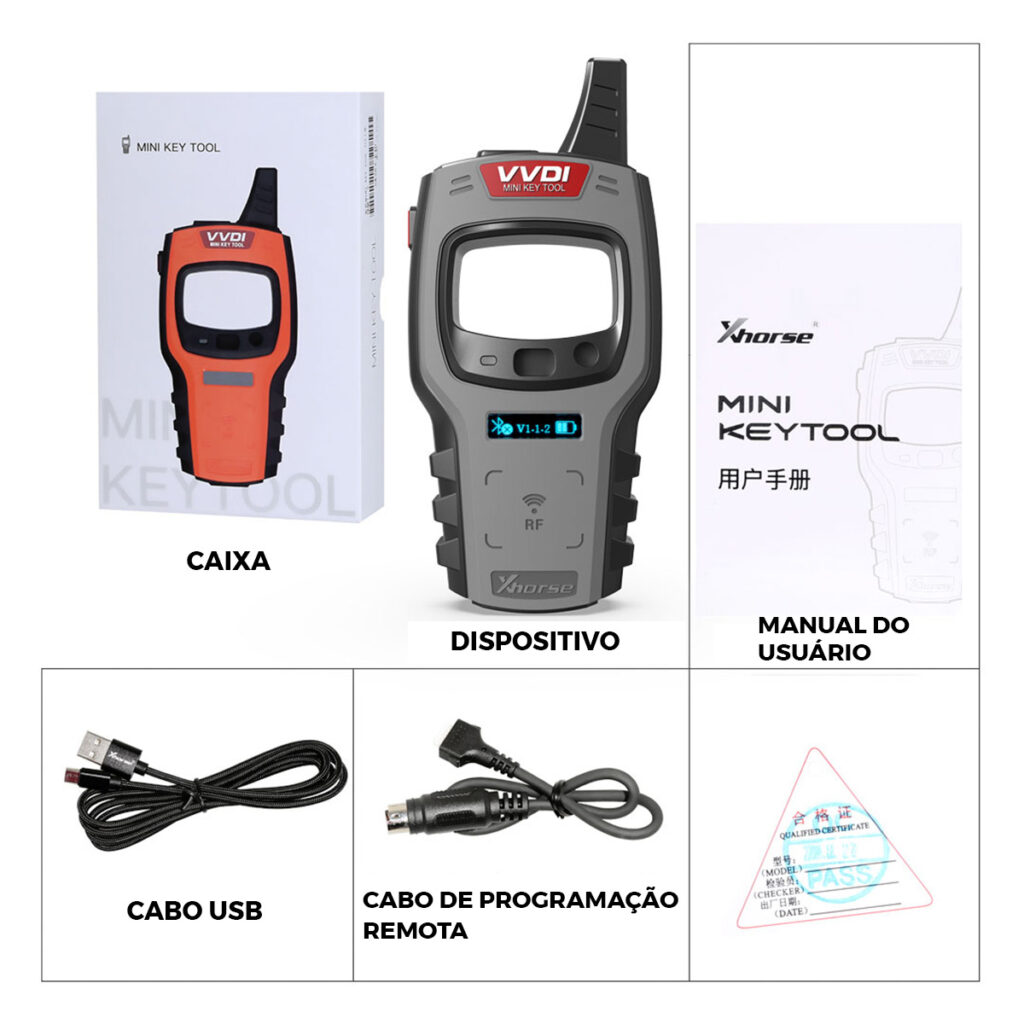 PROGRAMADOR DE CHAVES XHORSE MINI KEY TOOL — foto 2 de 5