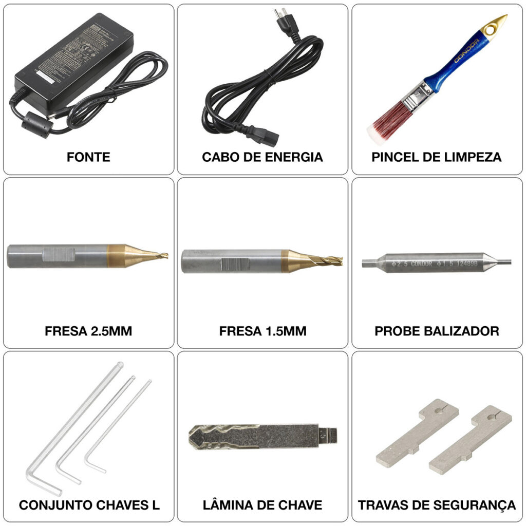 MÁQUINA DE CORTE DE CHAVES XHORSE XP-007 — foto 4 de 4